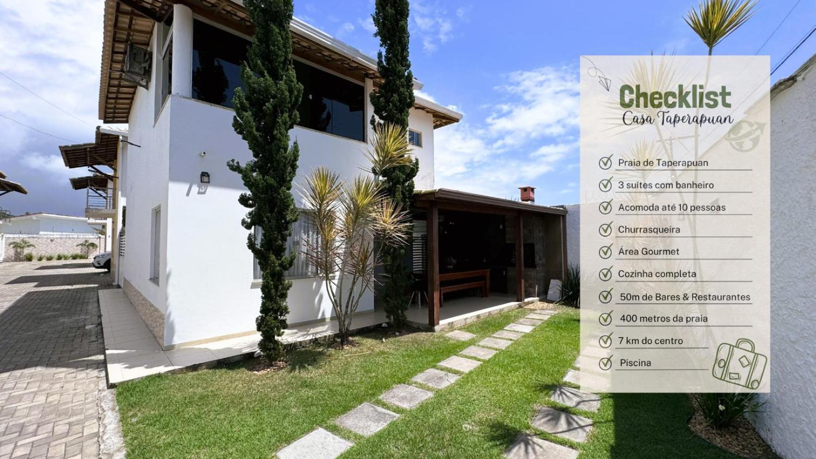 Casa Duplex Na Praia De Taperapuan ポルトセグロ エクステリア 写真